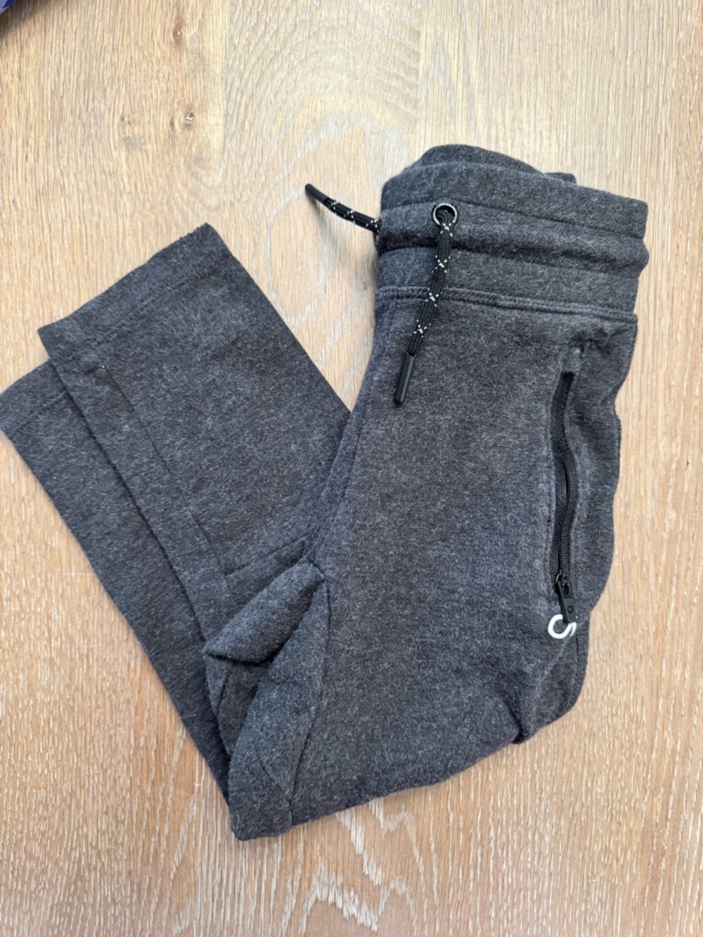 GAP Kids Charcoal Gray Drawstring Jogger Pants